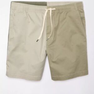 Two-Tone Men's Trekker Shorts- Nomad Olive